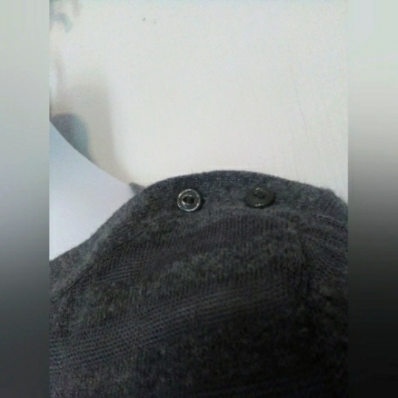 🌺BUNDLE ONLY🌺LOFT ANN TAYLOR GRAY LONG SLEEVE SHIRT - Picture 3 of 6